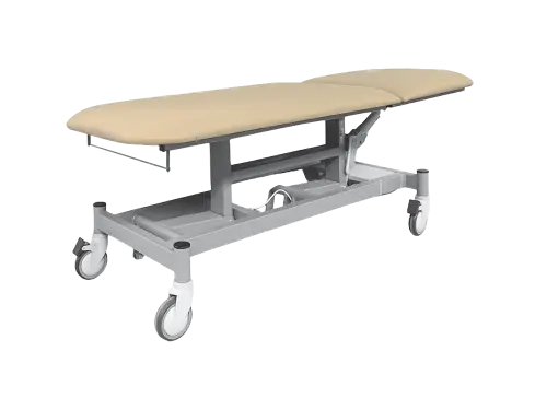 VLE - 002 široké lehátko elektrické, 2-segmentové, béžová
