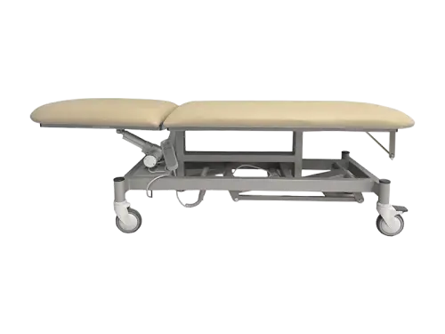 VLE - 002 široké lehátko elektrické, 2-segmentové, béžová
