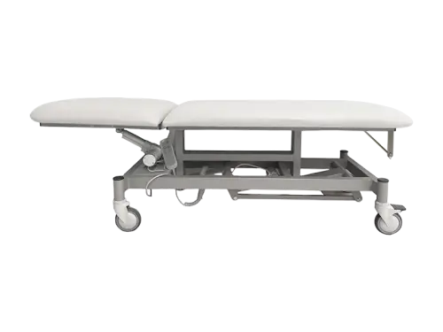 VLE - 002 široké lehátko elektrické, 2-segmentové, bílá