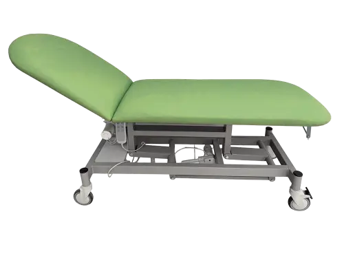 VLE - 002 široké lehátko elektrické, 2-segmentové, zelinkavá