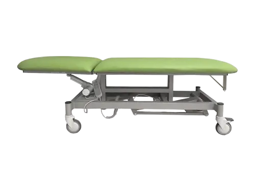 VLE - 002 široké lehátko elektrické, 2-segmentové, zelinkavá