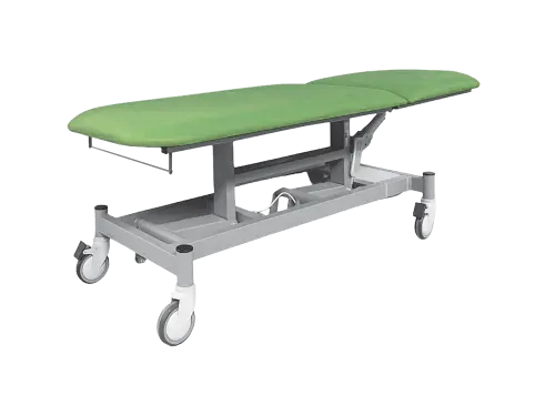 VLE - 002 široké lehátko elektrické, 2-segmentové, zelinkavá